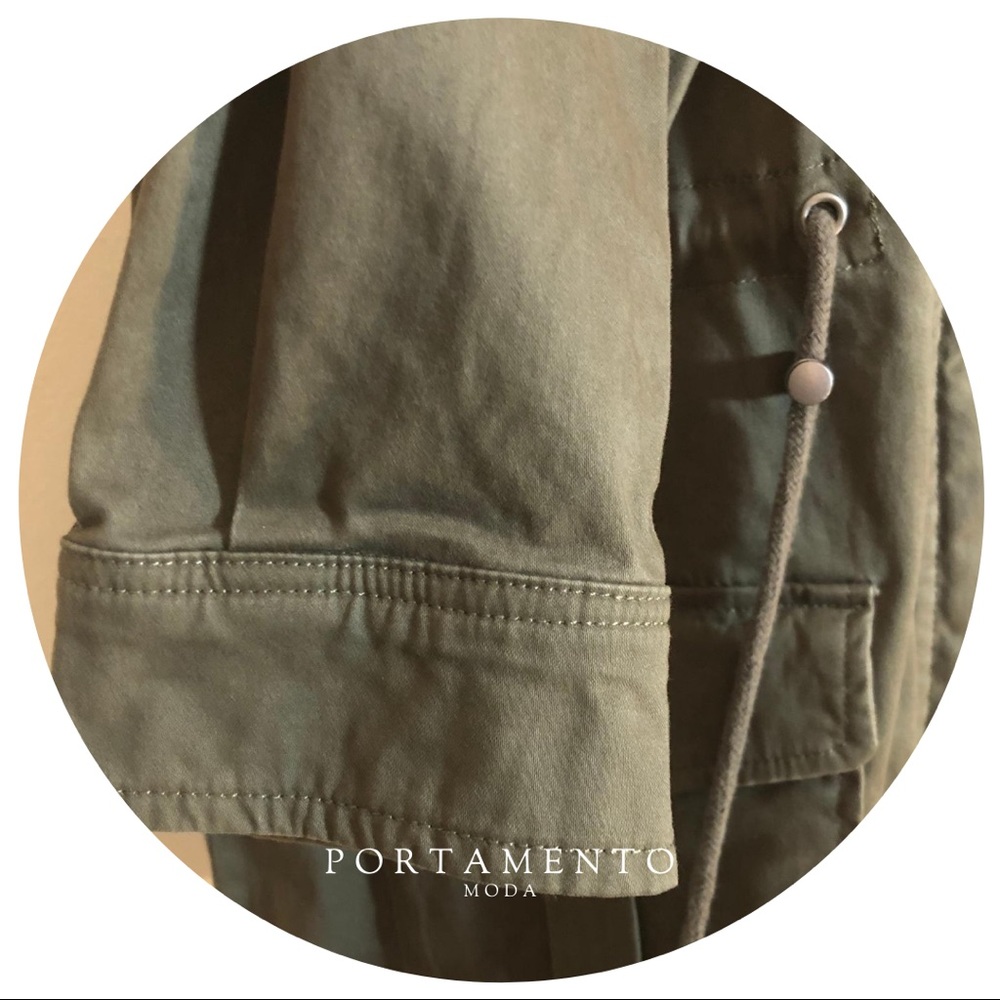 🏷NWT BAGATELLE Army green utility anorack jacket - Picture 7 of 9